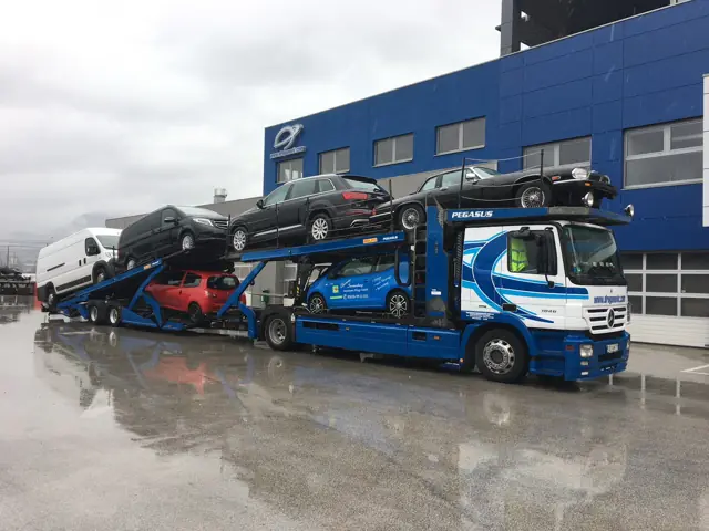 Trasporto di autocarri e macchinari – 2