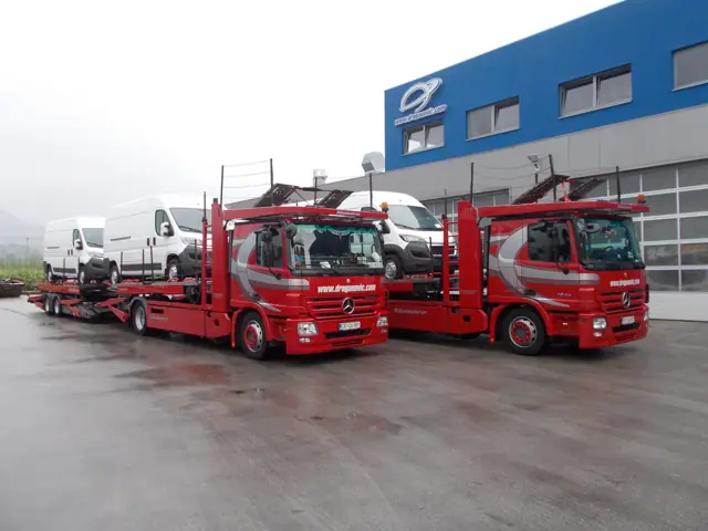 Trasporto di autocarri e macchinari – 3