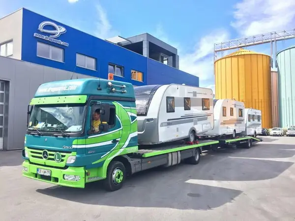 Trasporto di camper e rimorchi